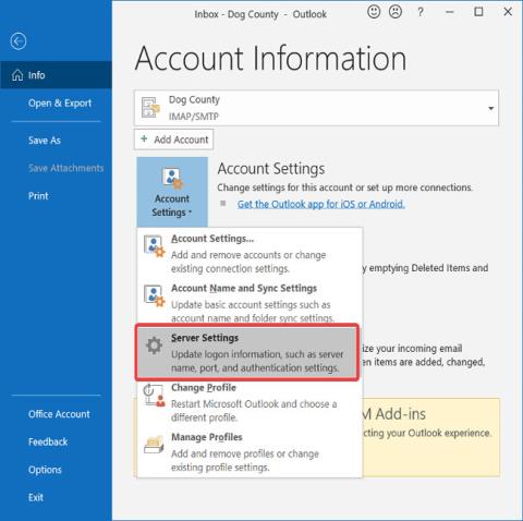 Come correggere lerrore di Outlook 0X800408FC su Windows 10