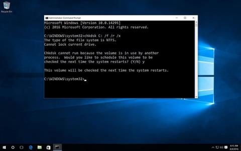 Windows 10에서 CHKDSK, SFC 및 DISM의 차이점