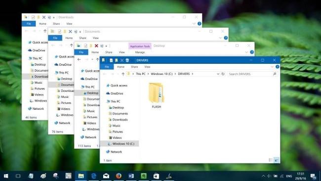 Windows 10 で 1 つのショートカットを使用して複数のフォルダーを同時に開く