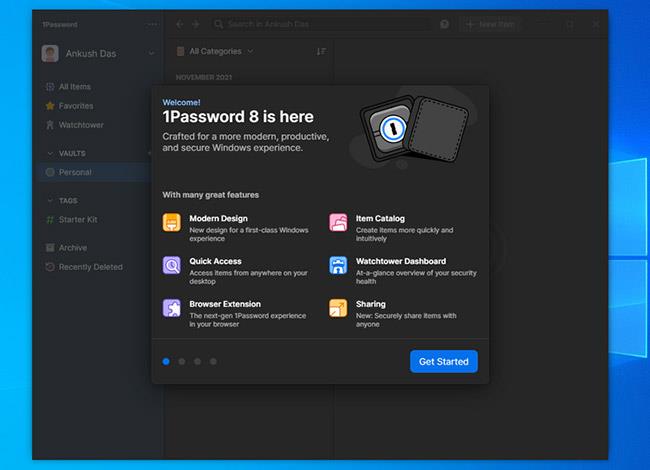 Was ist neu in 1Password 8 unter Windows 11?