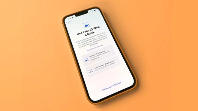 Как разблокировать Face ID при ношении маски на iOS 15.4