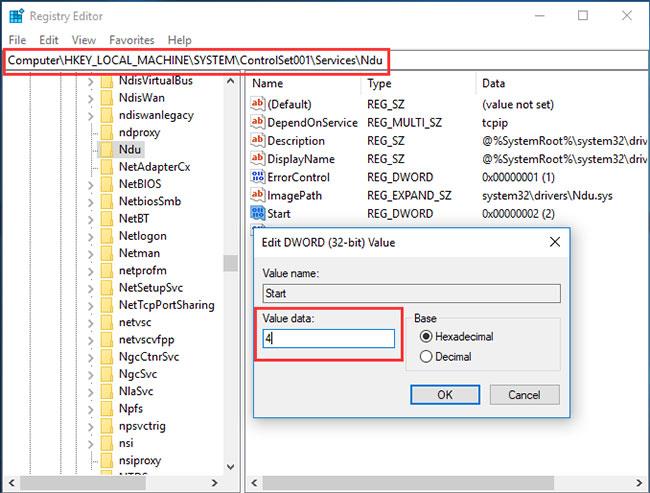 Windows 10에서 많은 CPU를 사용하는 서비스 호스트 로컬 시스템 수정