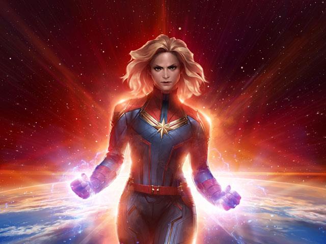 Ensemble de fonds d'écran Captain Marvel haute résolution pour ordinateurs