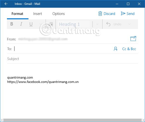 Comment changer la signature sur Mail Windows 10