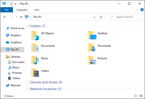 Windows 10でマウスを使わずにエクスプローラーを使用する方法