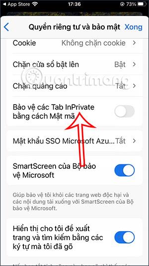 Comment sécuriser les onglets privés de Microsoft Edge