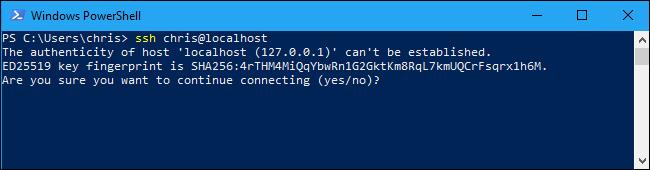 Comment activer et utiliser les commandes SSH sur Windows 10