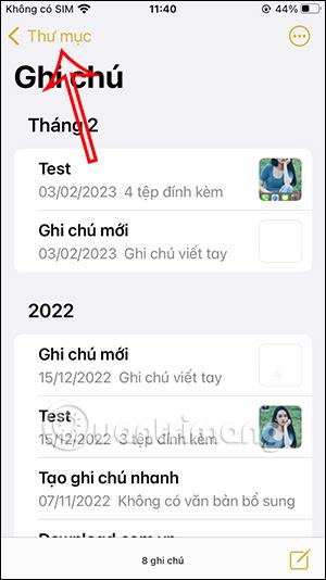 Comment utiliser les dossiers intelligents dans Note iPhone