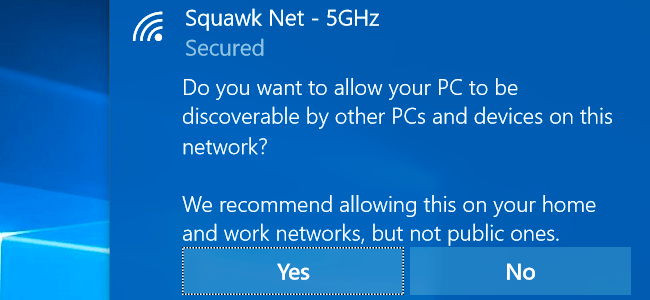 In cosa differiscono la rete privata e la rete pubblica su Windows?