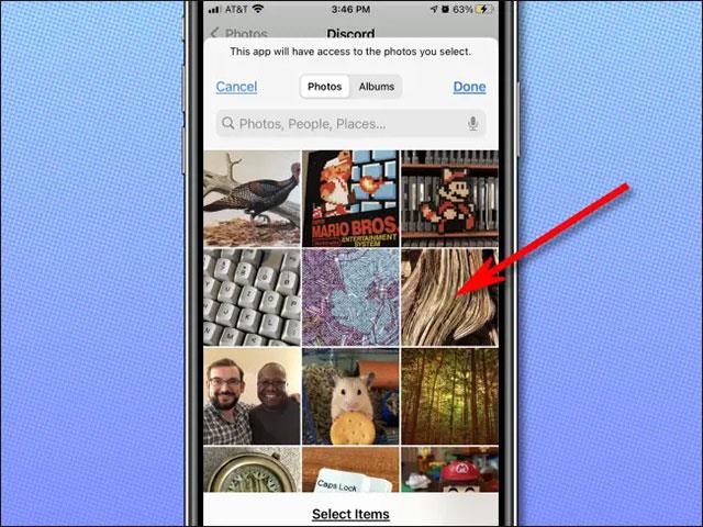 Comment vérifier quelle application accède à la photothèque sur iPhone