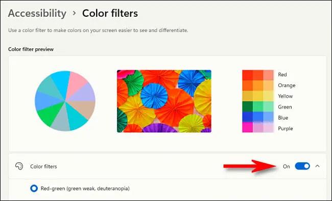 Comment utiliser les filtres de couleur dans Windows 11