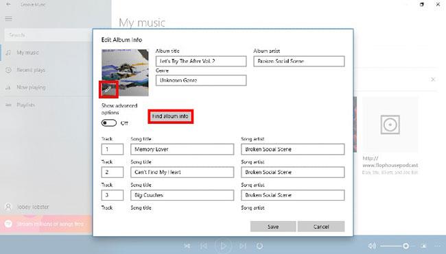 Windows 10 で MP3 アルバム カバーを追加する方法