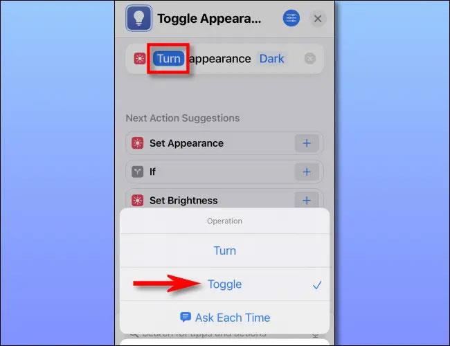 Comment activer le mode sombre en appuyant sur l'arrière de l'iPhone