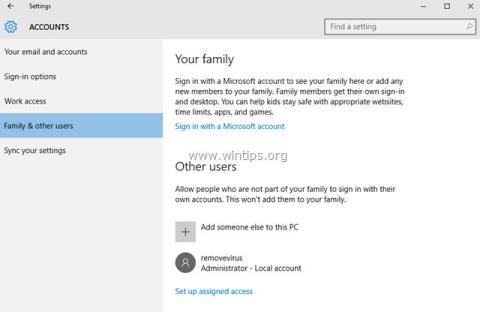 Impossibile creare un nuovo account utente su Windows 10, 8.1 e 8, ecco come correggere lerrore