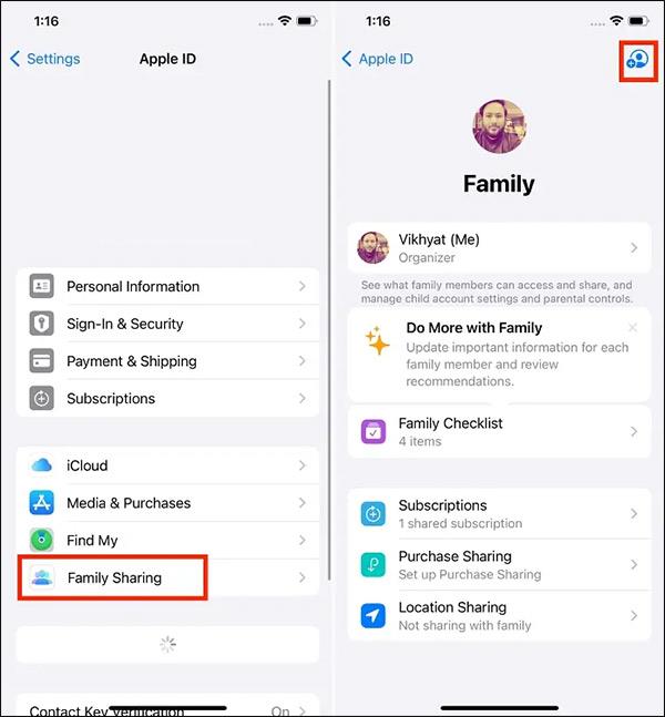 Instructions pour créer un compte Apple ID pour les enfants