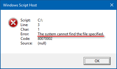 Comment corriger l'erreur Windows Script Host sur Windows 10