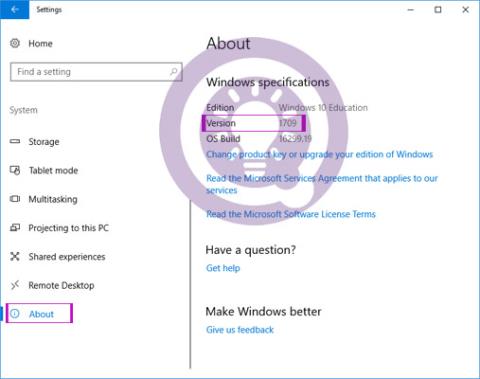 So überprüfen Sie die auf Ihrem Computer installierte Version von Windows 10