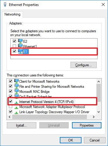 Instructions pour configurer et gérer Network Bridge sous Windows 10