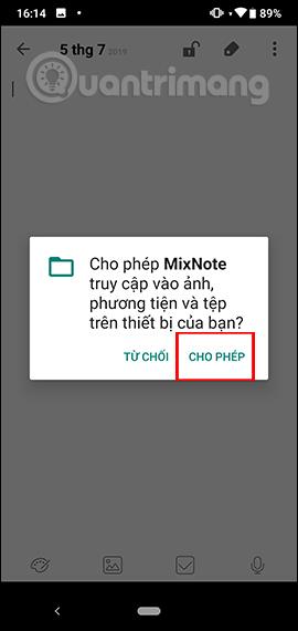 MixNote를 사용하여 Android에서 보안 노트를 만드는 방법