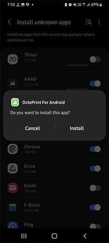 Come utilizzare un vecchio telefono Android come server OctoPrint per una stampante 3D