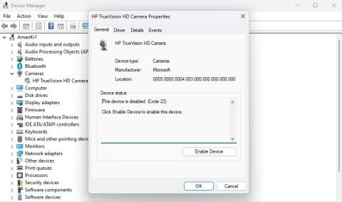So beheben Sie den Fehler „Dieses Gerät ist deaktiviert“ (Code 22) unter Windows 11