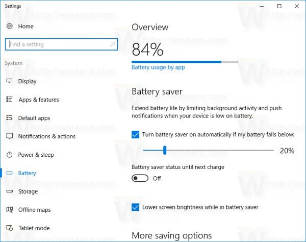 Vuoi visualizzare informazioni dettagliate sulla quantità di utilizzo della batteria utilizzata dalle app su Windows 10?