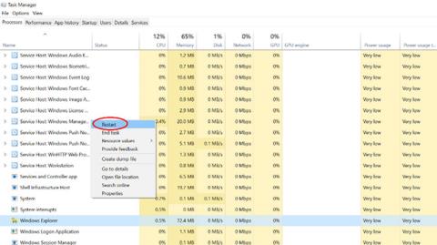 Snipping Toolが動作しないエラーを修正