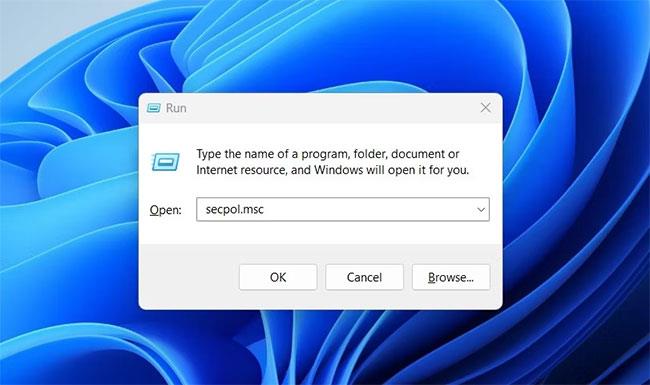 Comment ouvrir la politique de sécurité locale dans Windows 11