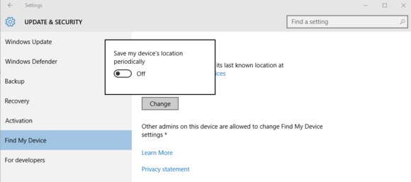 잃어버린 Windows 10 컴퓨터를 찾기 위해 내 장치 찾기 기능을 활성화하는 방법은 무엇입니까?