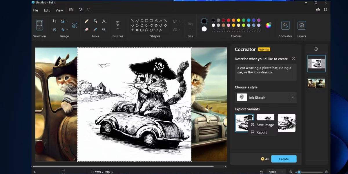 Comment utiliser Paint Cocreator pour créer des images IA dans Windows 11