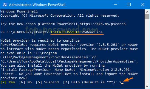 Windows 10 で以前の PowerShell セッションのコマンド履歴を表示する方法