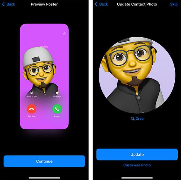 Comment créer une image d'affiche emoji pour votre numéro de téléphone sur iPhone