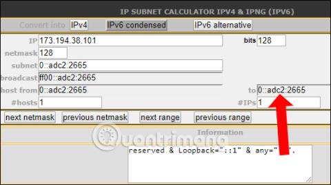 Come convertire lindirizzo IPv4 in IPv6