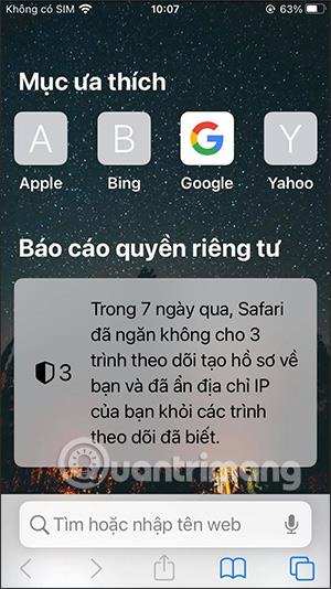 Comment définir le fond d'écran pour iPhone Safari