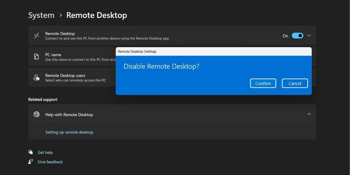 6 Möglichkeiten, Remotedesktop unter Windows 11 zu deaktivieren