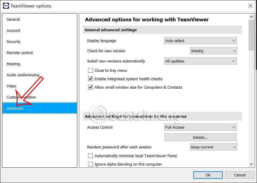 Instructions pour définir le dernier mot de passe fixe TeamViewer