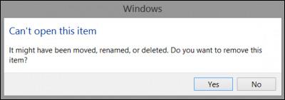 Windowsでこのアイテムを開けませんというエラーを修正