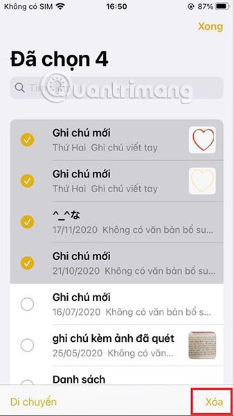 Comment créer et modifier des notes sur iPhone