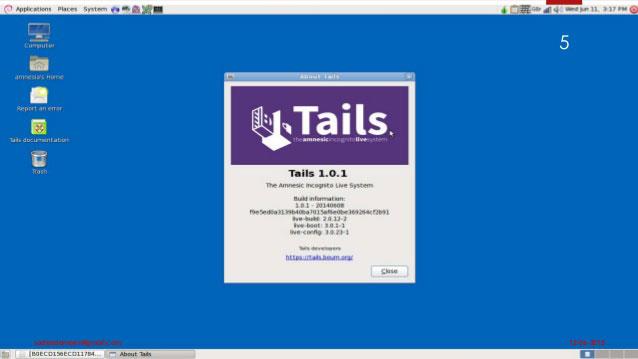 Erfahren Sie mehr über Tails – ein Betriebssystem, das zum Schutz der Privatsphäre beiträgt