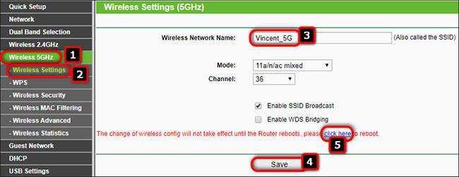 5 passaggi per abilitare il WiFi a 5 GHz sul router TP-Link