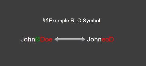 トロイの木馬が RLO 手法を使用して PDF ファイルになりすます方法