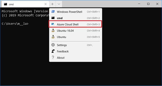 Windows 터미널에서 Azure Cloud Shell을 설정하는 방법