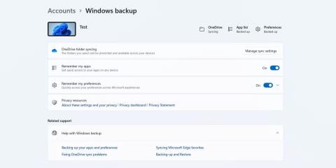 Comment fonctionne la nouvelle fonctionnalité de sauvegarde de Windows 11 ?