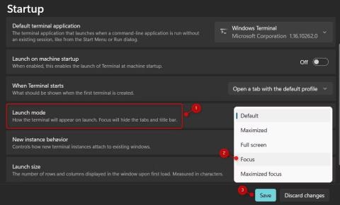 Comment entrer et sortir du mode Focus dans le terminal Windows