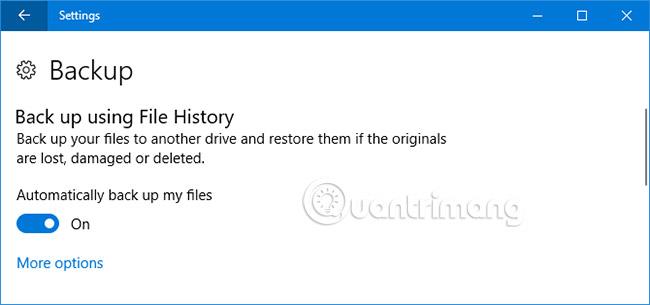 Comment sauvegarder les e-mails Outlook à l'aide de l'historique des fichiers sous Windows 10