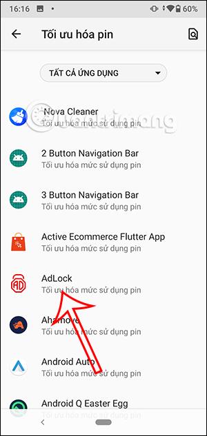 Istruzioni per l'utilizzo di AdLock sui telefoni Android