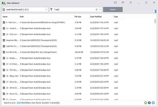 8 logiciels de recherche de fichiers et de données les plus rapides sous Windows