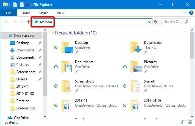 11 façons d'ouvrir Resource Monitor dans Windows 10