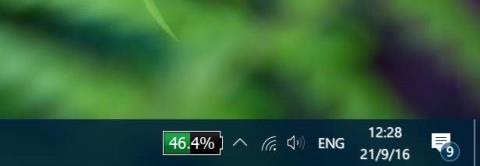 Istruzioni per visualizzare la percentuale della batteria sulla barra delle applicazioni di Windows 10