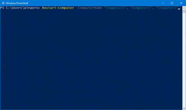 So starten Sie Ihren Computer mit PowerShell neu